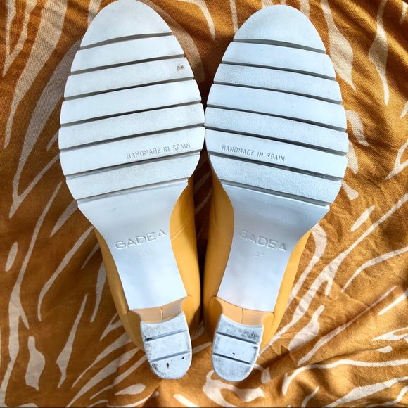 Yellow pumps gel insole - Picture 7 of 8